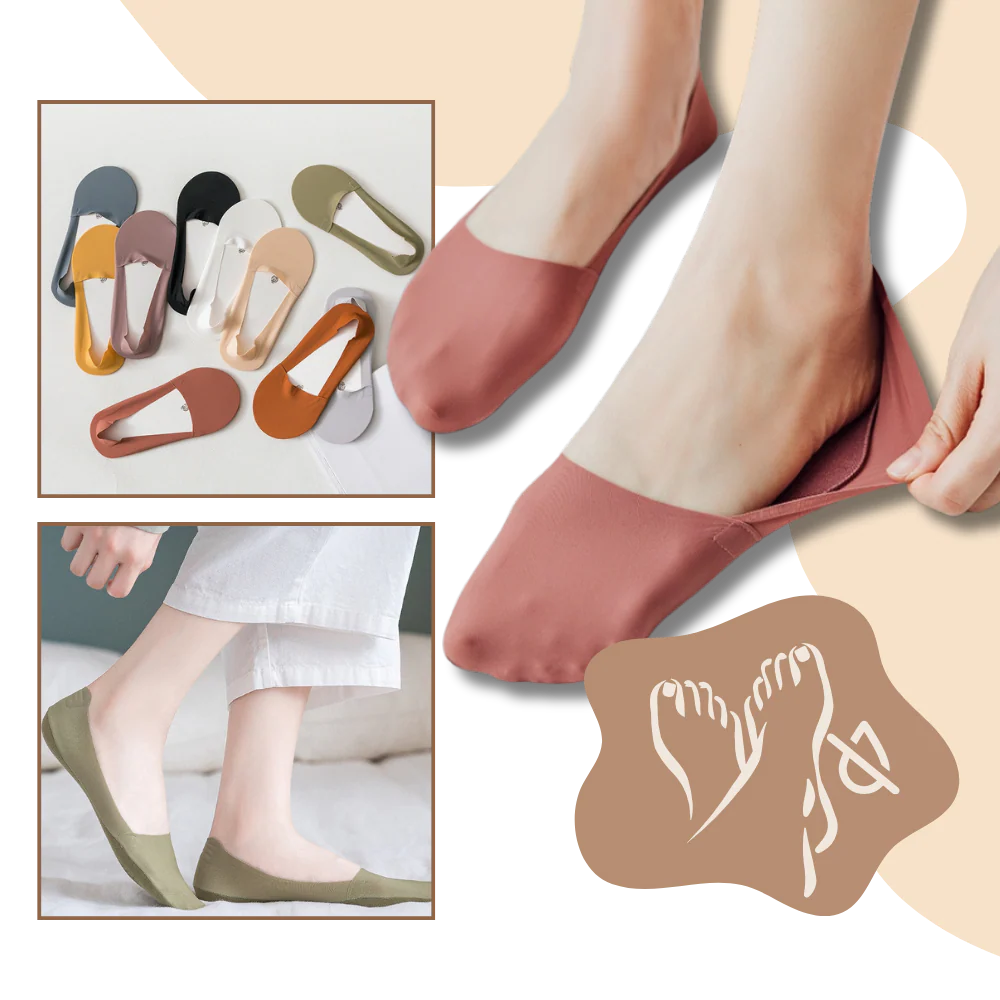 Chaussettes invisibles antidérapantes – Image 8