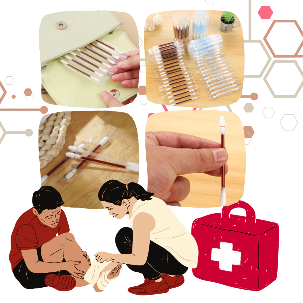 Cotons-tiges à l'iode et à l'alcool – Image 5