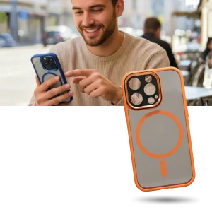 Coque magnétique antichoc pour iPhone