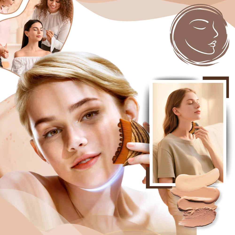 Brosse faciale pour drainage lymphatique – Image 8