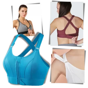 Soutien-gorge de sport à dos nageur avec soutien maximal