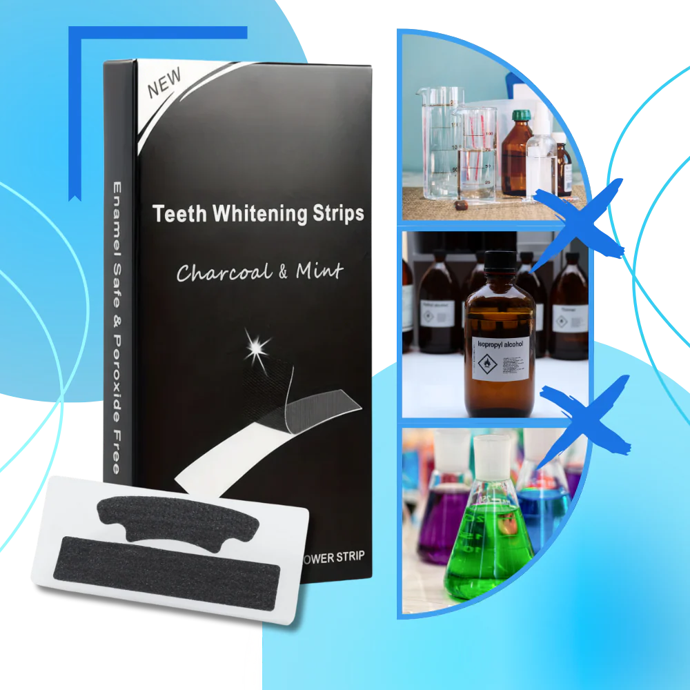 Bandes de blanchiment des dents au charbon et à la menthe – Image 6