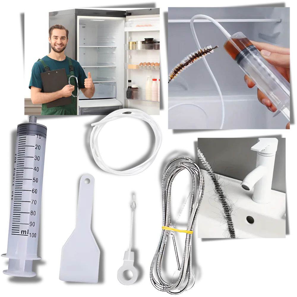 Kit de nettoyage du réfrigérateur pour la réduction des moisissures