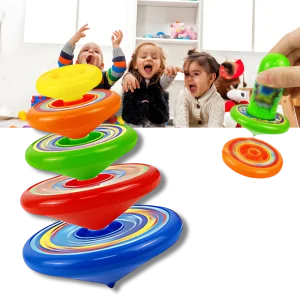 Jeu de toupie à plusieurs couches
