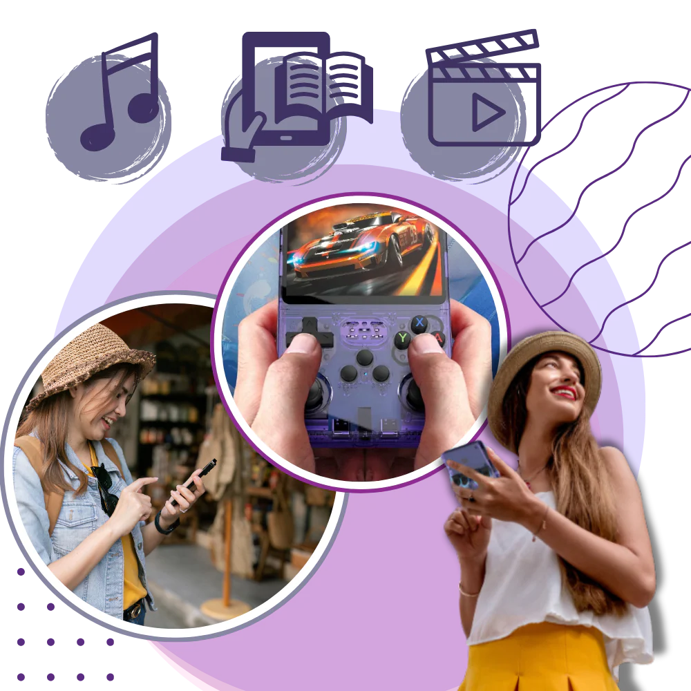 Console de jeux portable rétro multi émulateur – Image 7