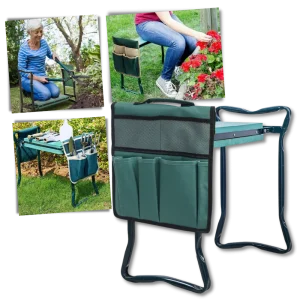 Agenouilloir polyvalent pour le jardinage