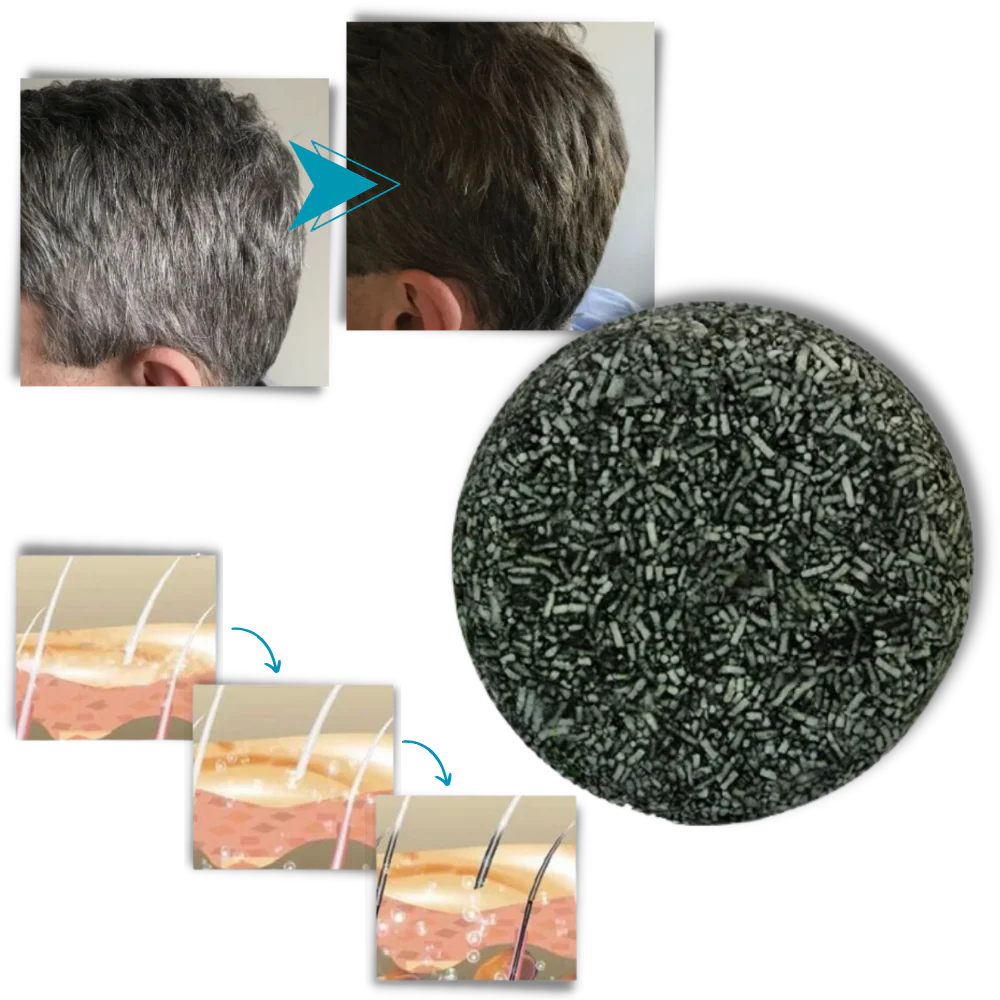 Shampoing solide naturel pour cheveux blancs – Image 4