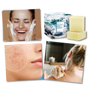 Savon anti acnéique au sel de mer naturel