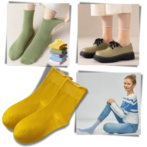 Chaussettes sans couture et non serrantes