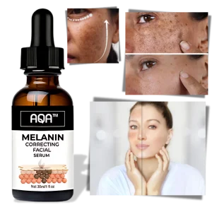 Sérum facial correcteur non gras à la mélanine