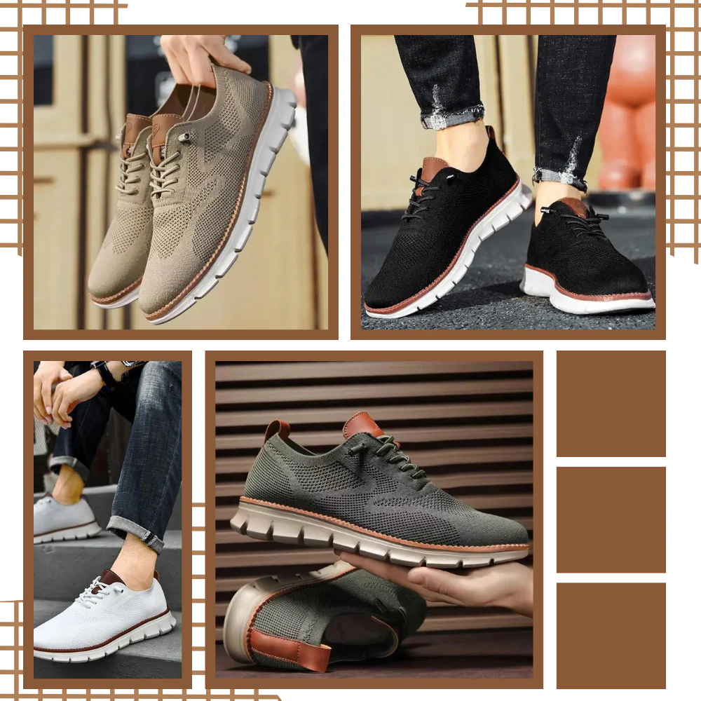 Chaussures orthopédiques respirantes avec soutien de la voûte plantaire – Image 7