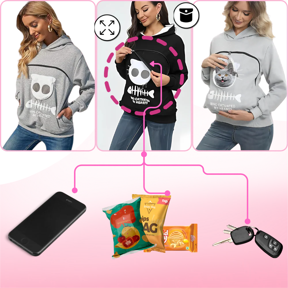 Sweat à capuche interactif pour animaux – Image 7