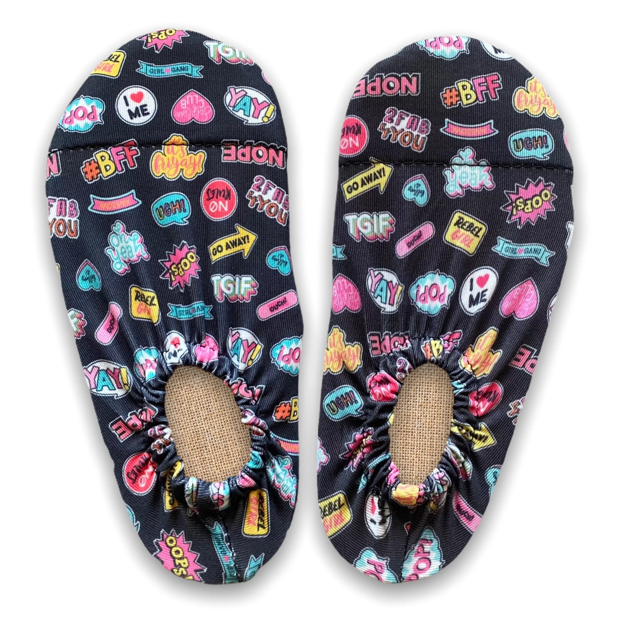 Chaussons antidérapants et étanches POP-ART – Kifi Kids