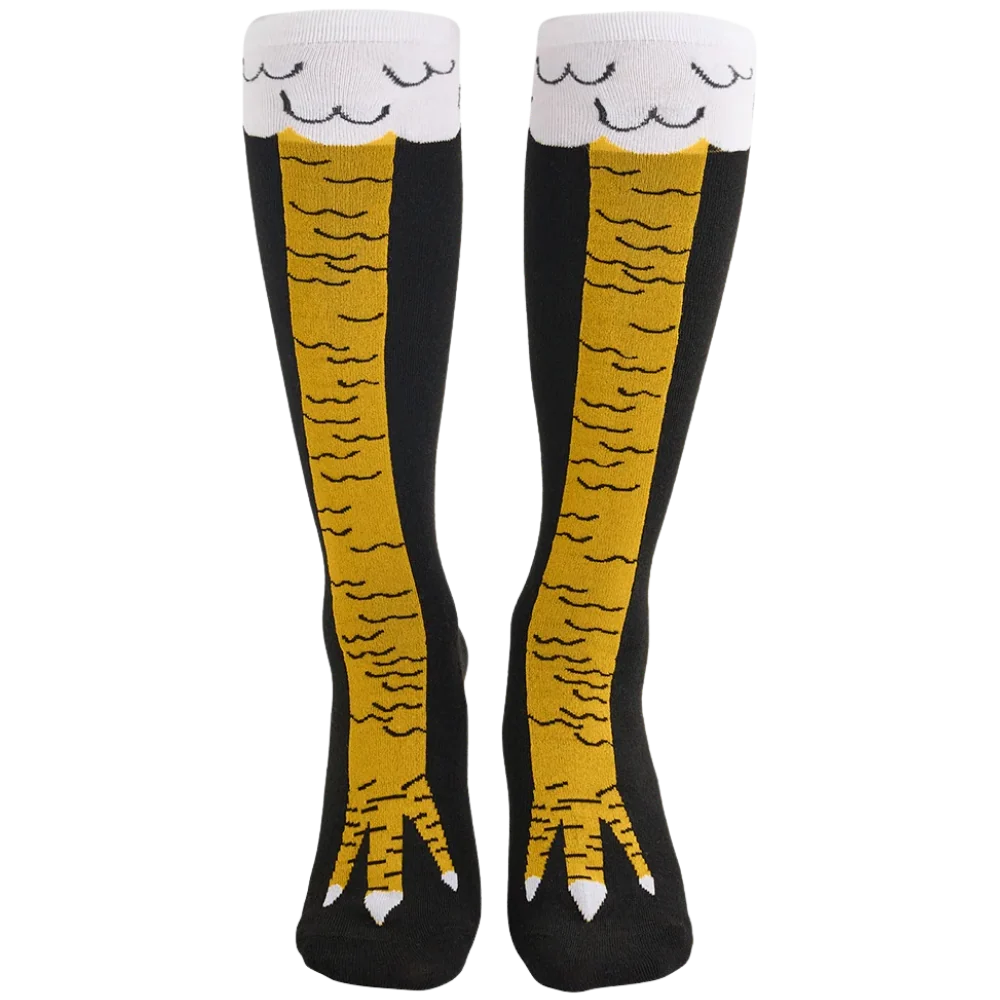 Chaussettes Motif Pattes de Poulet – Image 3