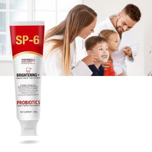 Dentifrice blanchissant aux probiotiques