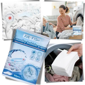 Bandes de lessive écologiques à dissolution rapide