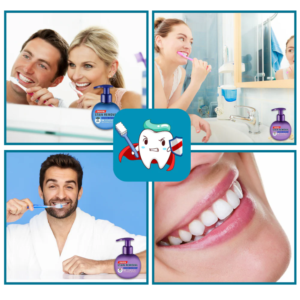 Dentifrice blanchisseur de dents et élimination rapide des taches – Image 4