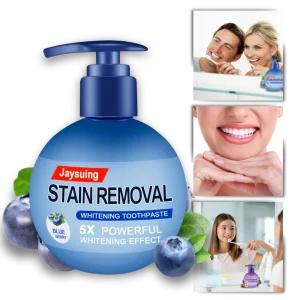 Dentifrice blanchisseur de dents et élimination rapide des taches