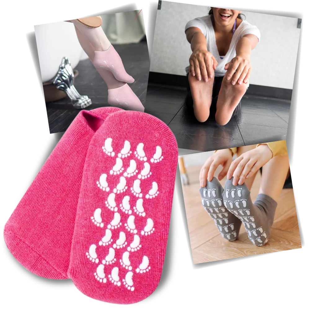 Chaussettes avec Lotions Revitalisantes intégrées