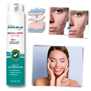 Spray thérapeutique pour l'élimination des cicatrices