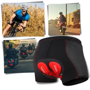 Short de vélo rembourré sans coutures