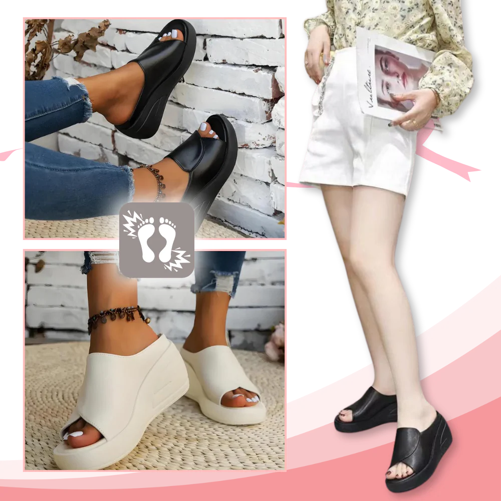 Sandales à talons orthopédiques avec absorption des chocs – Image 6