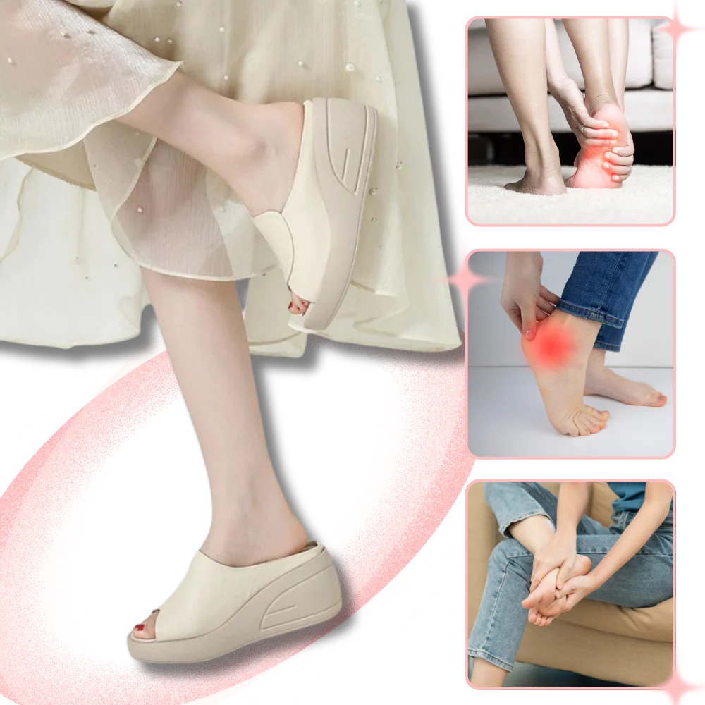 Sandales à talons orthopédiques avec absorption des chocs – Image 4