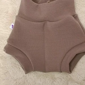 Shorty 100% laine Mérinos TAUPE – Humbird