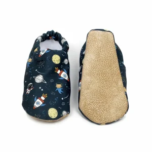 Chaussons 100% coton bio SPACE – Kifi Kids