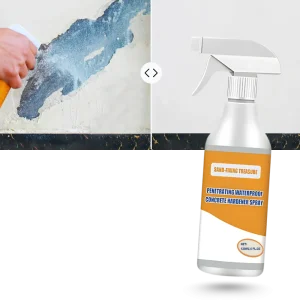 Spray durcisseur et imperméabilisant pour béton