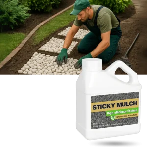 Colle de paillis forte adhérence