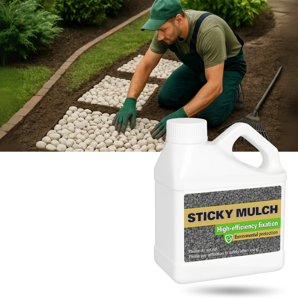 Colle de paillis forte adhérence