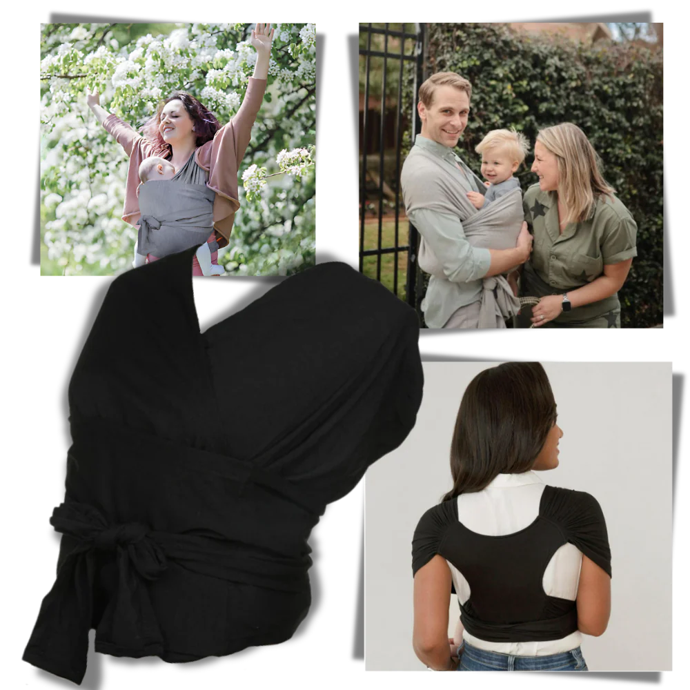 Porte-bébé ergonomique et respirant