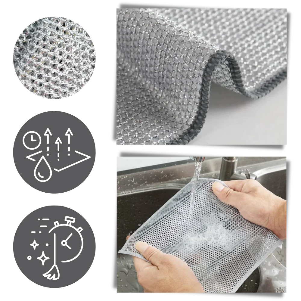 Chiffon de nettoyage épais et absorbant – Image 7