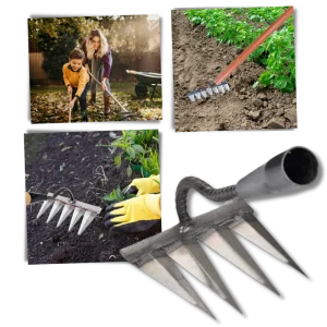 Scarificateur de jardin rapide