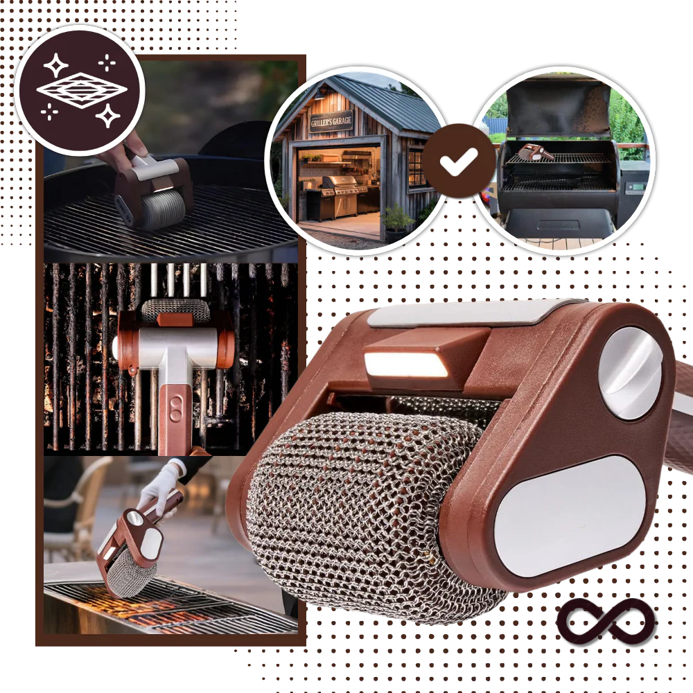 Brosse nettoyante électrique pour Barbecue – Image 7