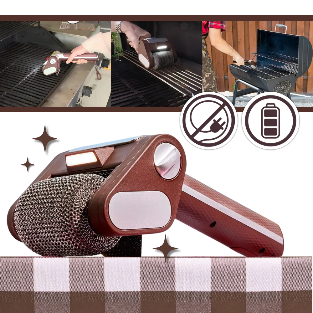 Brosse nettoyante électrique pour Barbecue – Image 6
