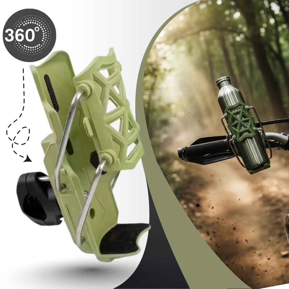 Porte-gobelet universel pour guidon de vélo et moto – Image 6