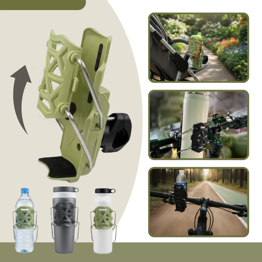 Porte-gobelet universel pour guidon de vélo et moto – Image 5