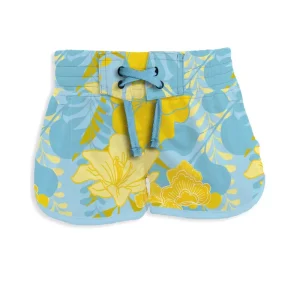 Board short Aloha jaune