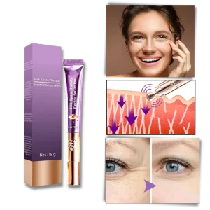 Crème vibrante raffermissante pour les yeux