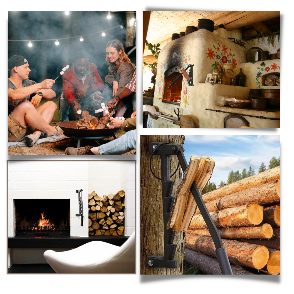 Fendeur de bois de chauffage mural – Image 6